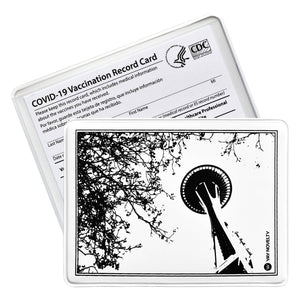 Vaccination Card Holder / Protector - Space Needle