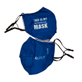 Themed Adult Face Mask with Straw Hole