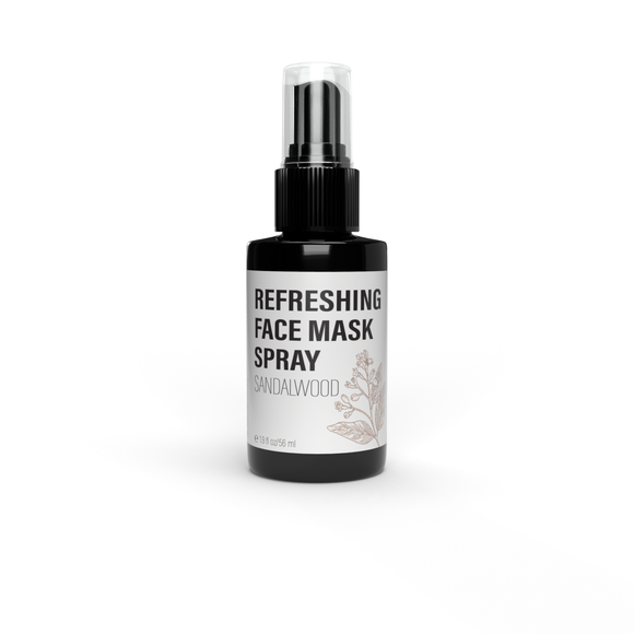 Refreshing Face Mask Spray Sandalwood